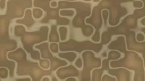 Abstract brown organic shape pattern. 2d animation Stock Footage 346038764