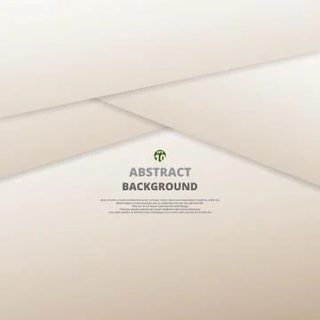 Abstract of brown paper cut background vector. Stock-Illustration