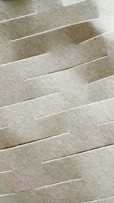 Abstract Brown Paper Texture With Diagonal Slit Pattern Stock Footage 334620383