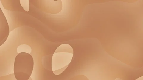 Abstract brown shapes background overlap to form a wavy pattern Stock Footage 301199507