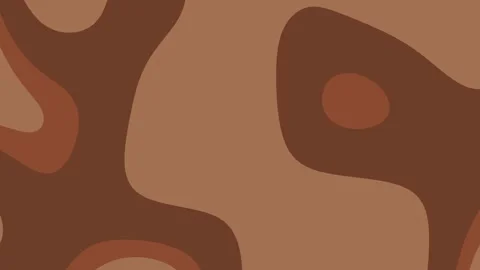 Abstract brown shapes form a wavy earthy background. Stock Footage 292885705
