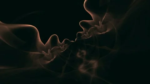 Abstract Brown Smoke Stock Footage 289136990