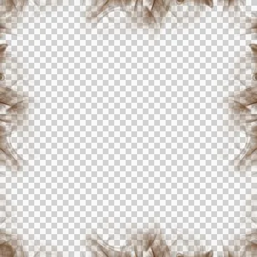 Abstract Brown Smoke Frame Stock Photos