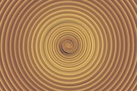 Abstract of brown spin for background used Stock Illustration