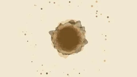 Abstract Brown Splatter Background Ilustración de archivo