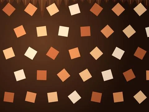 Abstract Brown Square Pattern Stock Photos