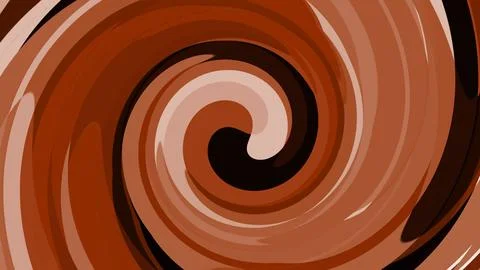 Abstract Brown Swirl Pattern background Stock Illustration