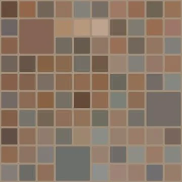 Abstract brown textile seamless pattern background Stock Illustration