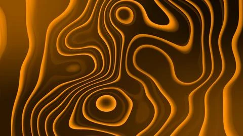 Abstract brown trendy liquid wave background Stock Illustration