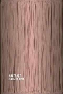 Abstract brown vector background with stripes in minimalism style Stock Illustration