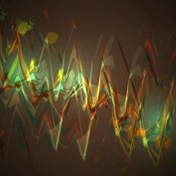 Abstract brown wave background Illustrazione stock
