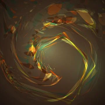 Abstract brown wave background Stock-Illustration