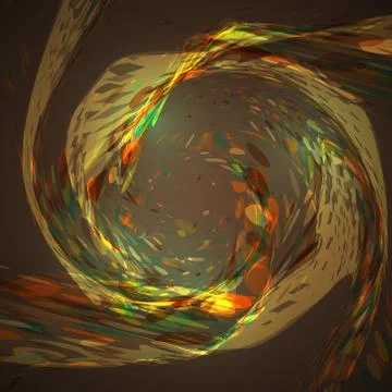 Abstract brown wave background Stock Illustration