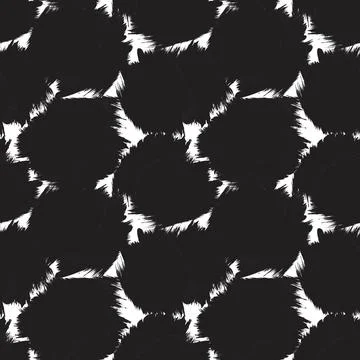 Abstract Brush Fur Seamless Pattern イラスト素材