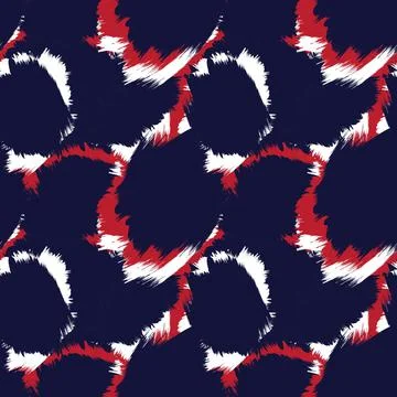Abstract Brush Fur Seamless Pattern Stock Illustration