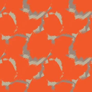 Abstract Brush Fur Seamless Pattern Stock Illustration