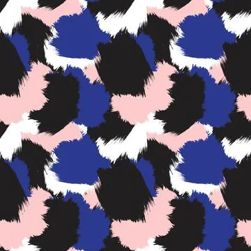 Abstract Brush Fur Seamless Pattern Stock-Illustration
