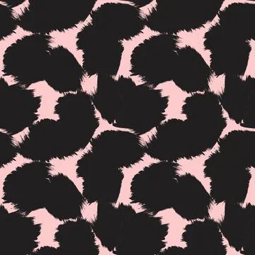 Abstract Brush Fur Seamless Pattern Stock Illustration
