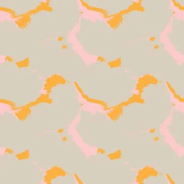 Abstract Brush Fur Seamless Pattern Stock Illustration