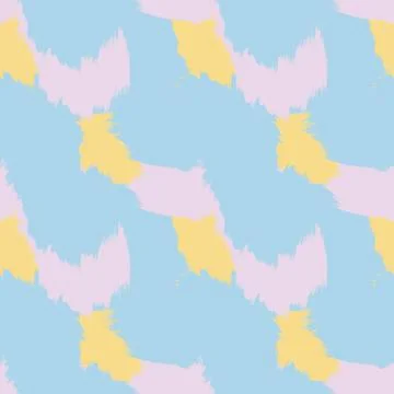 Abstract Brush Fur Seamless Pattern イラスト素材