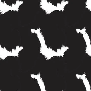 Abstract Brush Fur Seamless Pattern Illustrazione stock