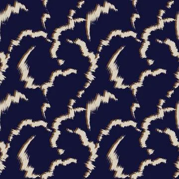 Abstract Brush Fur Seamless Pattern Stock Illustration