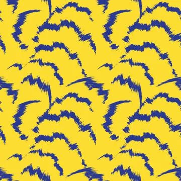 Abstract Brush Fur Seamless Pattern Stock Illustration
