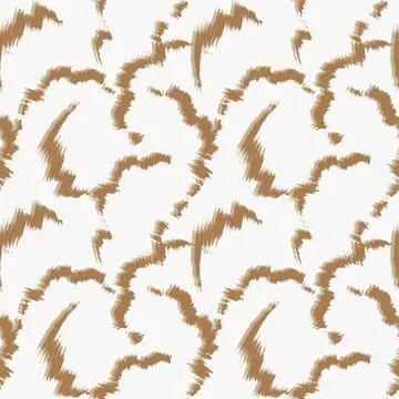Abstract Brush Fur Seamless Pattern Stock Illustration