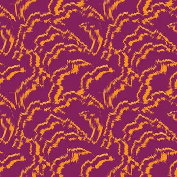 Abstract Brush Fur Seamless Pattern イラスト素材