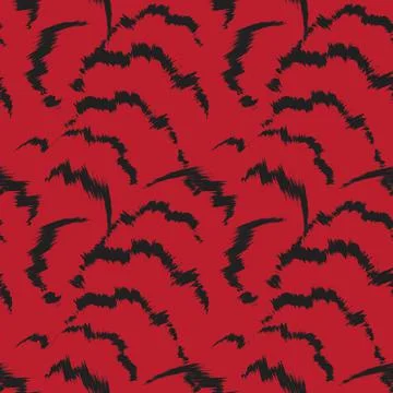 Abstract Brush Fur Seamless Pattern Stock Illustration