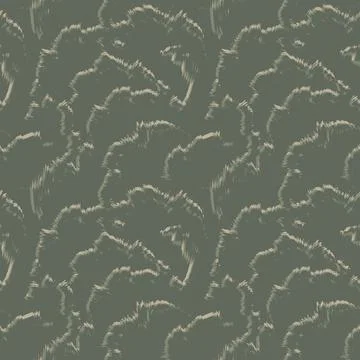 Abstract Brush Fur Seamless Pattern Stock Illustration