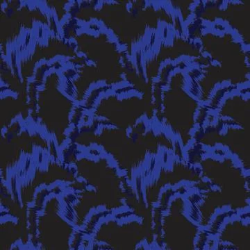 Abstract Brush Fur Seamless Pattern Stock Illustration