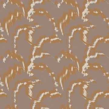 Abstract Brush Fur Seamless Pattern Stock Illustration