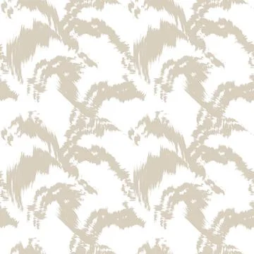 Abstract Brush Fur Seamless Pattern Stock Illustration