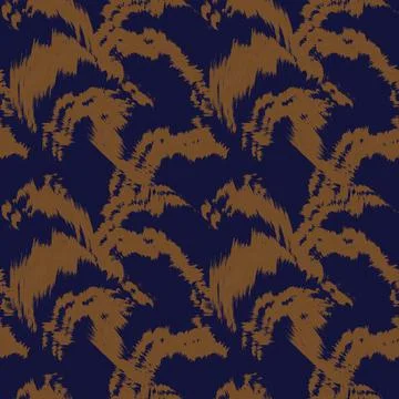 Abstract Brush Fur Seamless Pattern イラスト素材