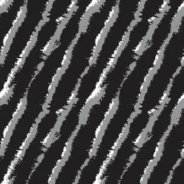 Abstract Brush Fur Seamless Pattern Stock Illustration
