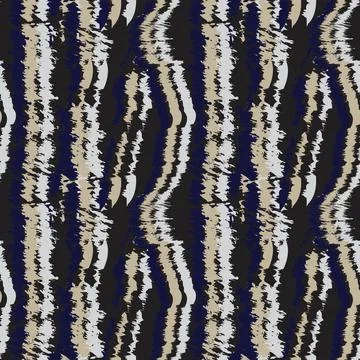 Abstract Brush Fur Seamless Pattern Stock Illustration