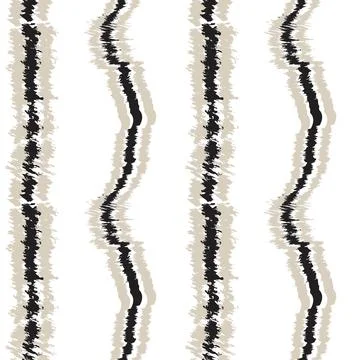 Abstract Brush Fur Seamless Pattern Stock Illustration
