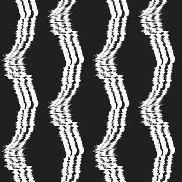 Abstract Brush Fur Seamless Pattern Stock Illustration