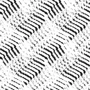 Abstract Brush Fur Seamless Pattern Stock Illustration