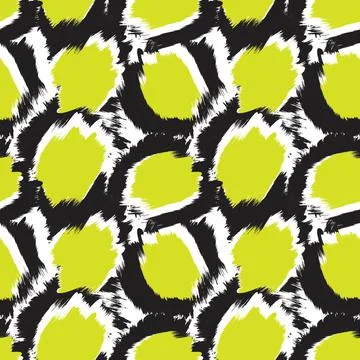 Abstract Brush Fur Seamless Pattern Stock Illustration