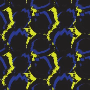 Abstract Brush Fur Seamless Pattern Stock Illustration