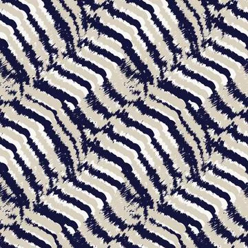 Abstract Brush Fur Seamless Pattern Stock Illustration