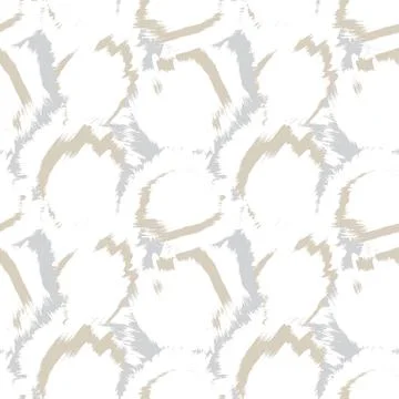 Abstract Brush Fur Seamless Pattern Illustrazione stock