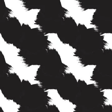 Abstract Brush Fur Seamless Pattern Stock Illustration