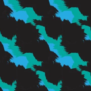 Abstract Brush Fur Seamless Pattern Stock Illustration