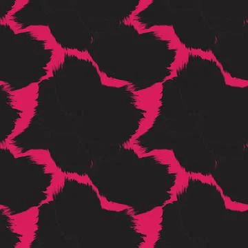 Abstract Brush Fur Seamless Pattern Stock Illustration