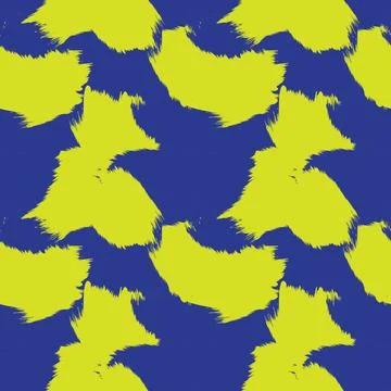 Abstract Brush Fur Seamless Pattern イラスト素材