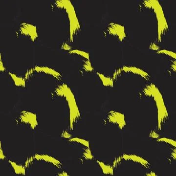 Abstract Brush Fur Seamless Pattern Stock Illustration