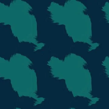 Abstract Brush Fur Seamless Pattern Stock Illustration